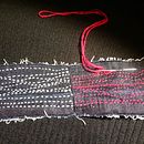Entrenant-me en Sashiko... . Un projet de Broderie, Art textile, DIY, Upc, cling , et Design textile de rosertresors - 17.02.2024
