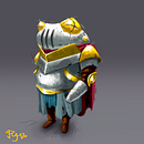 Webbert, o sapo guerreiro. Un proyecto de Diseño de personajes de Ryan da Costa - 17.02.2024