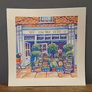 My project for course: Vibrant Urban Illustration with Gouache Paint. Painting, Sketching, Architectural Illustration, and Gouache Painting project by Mónika M. Kiss - 02.17.2024