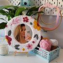 Mi proyecto del curso: Técnicas de punch needle para decorar tu hogar Ein Projekt aus dem Bereich Erweiterungsentwicklung, H, werk, Stickerei, Dekoration von Innenräumen, Weben, Punch needle und Textildesign von Elizaveta Peretolchina - 17.02.2024