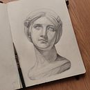 Study. Projekt z dziedziny Portret,  R, sunek,  Sztuki piękne,  R, sunek art, st i czn użytkownika Constantin Eugen Cozma - 16.02.2024