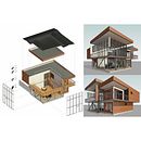 Mi proyecto del curso: Diseño y modelado arquitectónico 3D con Revit.. Un projet de 3D, Architecture, Architecture d'intérieur, Modélisation 3D, Architecture numérique , et ArchVIZ de Jonathan J. Soto D'Santiago - 10.02.2024