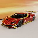 My course project: Introduction to 3D livery design: digital car decals. 3D, and 3D Modeling project by andrea_dallavalle33 - 02.19.2024