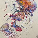 My project for course: Modern Watercolor Techniques . Ilustrație tradițională, Arte plastice, Pictura și Pictură în acuarelă de Heather Bailey - 02.20.2024