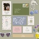 My project for course: Introduction to Invitation Design: From First Brief to Final Print. Br, ing e Identidade, Design gráfico, Packaging, e Design de papelaria projeto de Tanya Viljoen - 19.02.2024