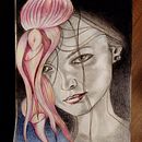 Mein Abschlussprojekt für den Kurs: Kreatives Porträt in Chiaroscuro mit Bleistift. Projekt z dziedziny Portret, R i sowanie kredkami użytkownika Andrea Gasser - 20.02.2024