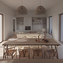 Holiday House at Lake Balaton. Un progetto di Illustrazione architettonica di klenoczkydaniel - 20.02.2024
