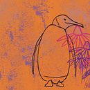 The Penguin Loves Flowers GIF - procreated animation (Procreate für Anfänger: lerne digitales Zeichnen) . Un projet de Illustration animée, Animation 2D, Dessin numérique , et Peinture numérique de steffiotto - 20.02.2024