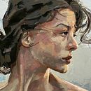 Mein Abschlussprojekt für den Kurs: Moderne Porträtmalerei mit Ölfarben. Un progetto di Illustrazione tradizionale, Belle arti, Pittura e Pittura ad olio di Stefan Eisenhut - 22.02.2024