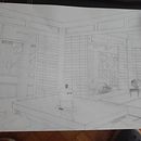 Mi proyecto del curso: Perspectiva artística: espacios desde tu punto de vista . Ilustrație tradițională, Arhitectură, Desen & Ilustrație arhitecturală de derosavalentina06 - 02.21.2024