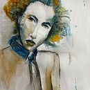 My project for course: Experimental Portraiture with Ink, Tea and Alcohol. Un progetto di Belle arti, Pittura, Disegno e Illustrazione con inchiostro di Jennifer Hornor - 20.02.2024
