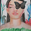 Mon projet du cours : Portrait illustré à l’aquarelle Ein Projekt aus dem Bereich Bildende Künste, Malerei, Zeichnung, Aquarellmalerei, Porträtzeichnung und Artistische Zeichnung von moreaux_sabine - 22.02.2024