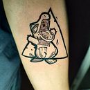 Meu projeto do curso: Tatuagem para principiantes @arki.ink . % Igor Azevedo Sousa tarafından hazırlanan Dövme Tasarımı projesi - 02.22.2024