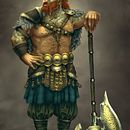 Celtic Warrior . Design de caractere, Artă conceptuală & Ilustrație digitală de Alejandro Valencia - 02.23.2024