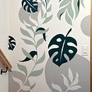 Mein Abschlussprojekt für den Kurs: Wandmalerei für Innenräume. Un proyecto de Pintura, Interiorismo, Diseño de espacios y Pintura decorativa de jorynna - 23.02.2024