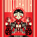 MOTORAMA BAND POSTER. Projekt z dziedziny Projektowanie graficzne,  Projektowanie plakatów, Ilustracja c i frowa użytkownika Jovahn Fortis - 21.02.2024