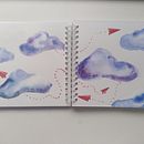 Mi proyecto del curso: Sketching creativo en acuarela para principiantes. Un proyecto de Ilustración tradicional, Bocetado, Creatividad, Dibujo, Pintura a la acuarela y Sketchbook de Katerina Volková - 25.02.2024