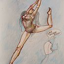 Mein Abschlussprojekt für den Kurs: Zeichnen der menschlichen Figur und ausdrucksstarke Posen. Projekt z dziedziny  Sztuki piękne, Sketching,  R, sunek, Sketchbook, R i sunek anatomiczn użytkownika Andrea Gasser - 25.02.2024