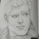 My project for course: Portrait Sketchbooking: Explore the Human Face. Un proyecto de Bocetado, Dibujo, Dibujo de Retrato, Dibujo artístico y Sketchbook de Elena Dal Monte - 26.02.2024