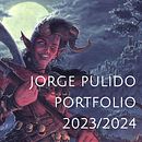 Portfolio 2023-2024. Ilustração tradicional, Ilustração digital, Desenvolvimento de portfólio, Concept Art, Ilustração editorial, e Design de personagens projeto de Jorge Pulido Martin - 26.02.2024