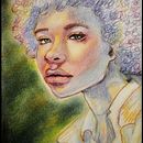 Il mio progetto del corso: Ritratti vivaci con matite colorate . Desen, Desen de portret, Caiet de schițe și Desen în creion colorat de Piera Di Maio - 02.26.2024