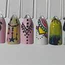 Mi proyecto del curso: Introducción al nail art . % Rosella Macias tarafından hazırlanan Tasarım, Geleneksel illüstras, on, Tablo, Desen Tasarımı, Dekoratif Bo, Ve ama projesi - 02.24.2024