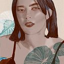 Mi proyecto del curso: Retrato ilustrado con Procreate. Traditional illustration, Vector Illustration, Digital Illustration, and Portrait Drawing project by Alejandra Morales - 02.27.2024