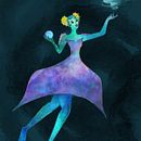 My project for course: Character Design: Develop Your Own Style. Un progetto di Illustrazione tradizionale, Character design, Disegno, Illustrazione digitale e Disegno digitale di karola_rd - 28.02.2024