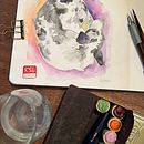 My project for course: Illustrated Diary: Fill Your Sketchbook with Experiences. Traditional illustration, Sketching, Drawing, Sketchbook & Ink Illustration project by Kelley Luckett - 01.25.2024