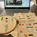 muestrario relieve. Een project van Borduurwerk y Textielontwerp van marcela_villarroelschwaiger - 29.02.2024