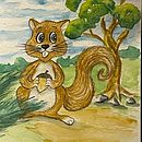 My project for course: Animal Characters in Watercolor for Children’s Books. Traditional illustration, Fine Arts, Painting, Drawing, Watercolor Painting, Children's Illustration, and Narrative project by Freda Coetzee - 02.29.2024