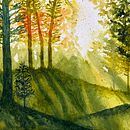 My project for course: Dreamy Watercolor Landscapes: Paint with Light. Painting, and Watercolor Painting project by jrigdon2 - 02.29.2024