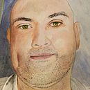Mi proyecto del curso: Retrato artístico en acuarela. Projekt z dziedziny  Sztuki piękne,  Malarstwo, Malowanie akwarelą i Portret użytkownika Rodrigo Millán - 29.02.2024