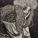 My character sketchbook 2024. Un projet de Illustration traditionnelle de Monique FALCONER - 02.03.2024