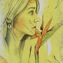Mi proyecto del curso: Retrato ilustrado con Procreate. Un projet de Illustration traditionnelle, Illustration vectorielle, Illustration numérique , et Dessin de portrait de pdelgado2016 - 28.02.2024