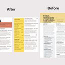 Mi proyecto del curso: Currículums para creativos: crea tu CV y carta de presentación. Consultoria criativa, Desenvolvimento de portfólio, Comunicação, e Business projeto de Paola Hernández Castañeda - 04.03.2024