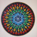 Mandalas MDF. Arts, Crafts, Fine Arts, Painting, and Lettering project by Elka F Leonel - 03.04.2024
