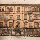 Brzeska street in my city Warsaw, Poland.... Traditional illustration, and Drawing project by Klaudia Traczyk - 03.04.2024