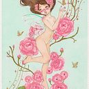 My project for course: Fairy-Tale Illustration with Watercolors. Traditional illustration, Painting, Drawing, Digital Illustration, and Watercolor Painting project by Mayz Yarana - 03.04.2024