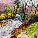 Meu projeto do curso: Pintura de paisagens realistas com aquarela. Artes plásticas, Pintura, Esboçado, Pintura em aquarela e Ilustração naturalista projeto de Paulo Miguel Aguiar - 05.03.2024