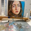 My project for course: Portrait Painting with Oil: Explore Light and Shade. Un proyecto de Bellas Artes, Pintura y Pintura al óleo de mbasu - 02.03.2024