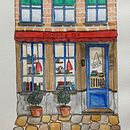 Mijn project van de cursus: Stadsbeeld in aquarel: breng je stad in beeld. Un projet de Peinture, Dessin, Aquarelle et Illustration architecturale de ankypoeth - 06.03.2024