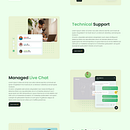 B2B Landing Page Design. UX / UI projeto de Ahmad Saleem - 05.03.2024