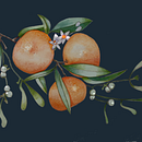 Calendario botánico 2024. Un proyecto de Ilustración tradicional, Pintura a la acuarela e Ilustración botánica de Marieta Alonso-Collada - 01.01.2024