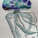 Mein Abschlussprojekt für den Kurs: Moderne Aquarelltechniken Ein Projekt aus dem Bereich Traditionelle Illustration, Bildende Künste, Malerei und Aquarellmalerei von paulyne - 08.03.2024