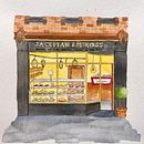 My project for course: Watercolor Urban Illustration: Portray your City. Painting, Drawing, Watercolor Painting, and Architectural Illustration project by bronskit - 03.06.2024