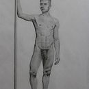 Mi proyecto del curso: Dibujo realista de la figura humana. Een project van Traditionele illustratie,  Beeldende kunst,  Schetsen, Tekening met potlood,  Tekening, Realistische tekening y Anatomisch tekenen van Gianni - 29.02.2024