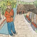 Final Project: Urban Sketching: Capture Your City in Motion . % Patty Habegger tarafından hazırlanan Geleneksel illüstras, on, Eskiz çizimi, Çizim, Sulubo, a Resim, Mimari İllüstras, on, Ve Eskiz defteri projesi - 03.05.2024