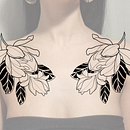 Mój projekt z kursu: Botaniczny projekt tatuażu z Procreate. Un progetto di Illustrazione tradizionale, Illustrazione digitale, Design di tatuaggi e Illustrazione botanica di katarzynaches3 - 11.03.2024