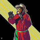 Mi proyecto del curso: Huehue Santificado. Projekt z dziedziny Trad, c, jna ilustracja, Ilustracja c, frowa i Pixel art użytkownika Rogelio León Santacruz - 12.03.2024